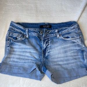 Wax Jean Shorts